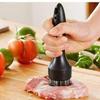 Stainless Steel Meat Tenderizer Tool Needle Mallet for Steak Chicken Pork Cubing Pounding Home Kitchen Cooking Gadget Heavy Duty