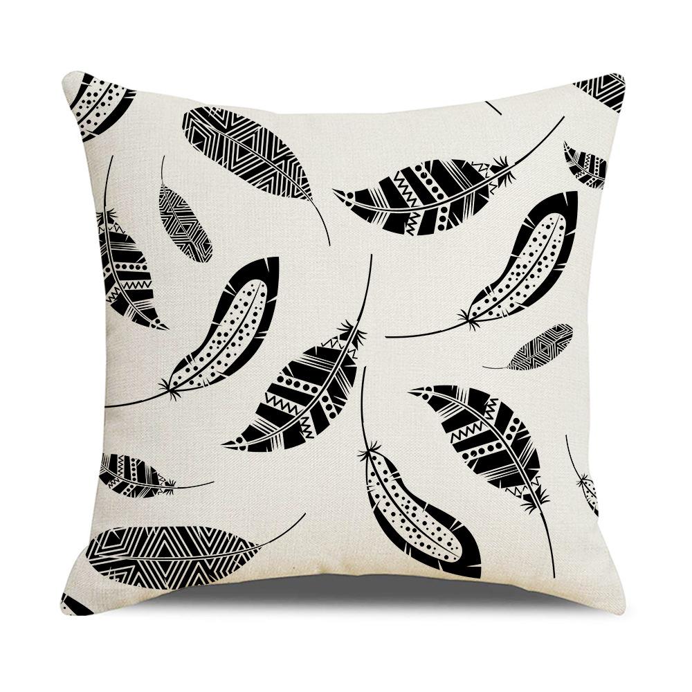 New Homeware Pillow Cover European Geometric Abstract Car Sofa Cushion Cover Cushion Cover