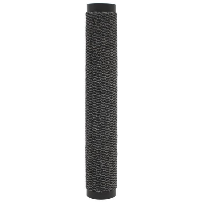 VidaXL Paillassons rectangulaires 2 pcs 40 x 60 cm Anthracite