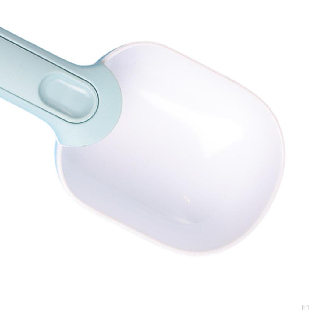 Canned Spoon with Handle Shovel Pets Cat Feed Measuring Sealing Bag Supplies