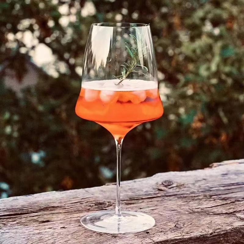 Calice da vino in cristallo di lusso in stile Josephinen di qualità superiore 0,5 mm Estremamente sottile Fatto a mano Impeccabile Coppa da champagne