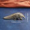 1Pc Brass Pangolin Figurines Miniatures Vintage Heavy Animal Statue Home Decoration Accessories Desktop Ornament Crafts Gifts
