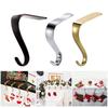 Stylish Christmas Stocking Hanger Home Decoration Accessory for Fireplaces Mantels Clip and Festival Garlands Holders