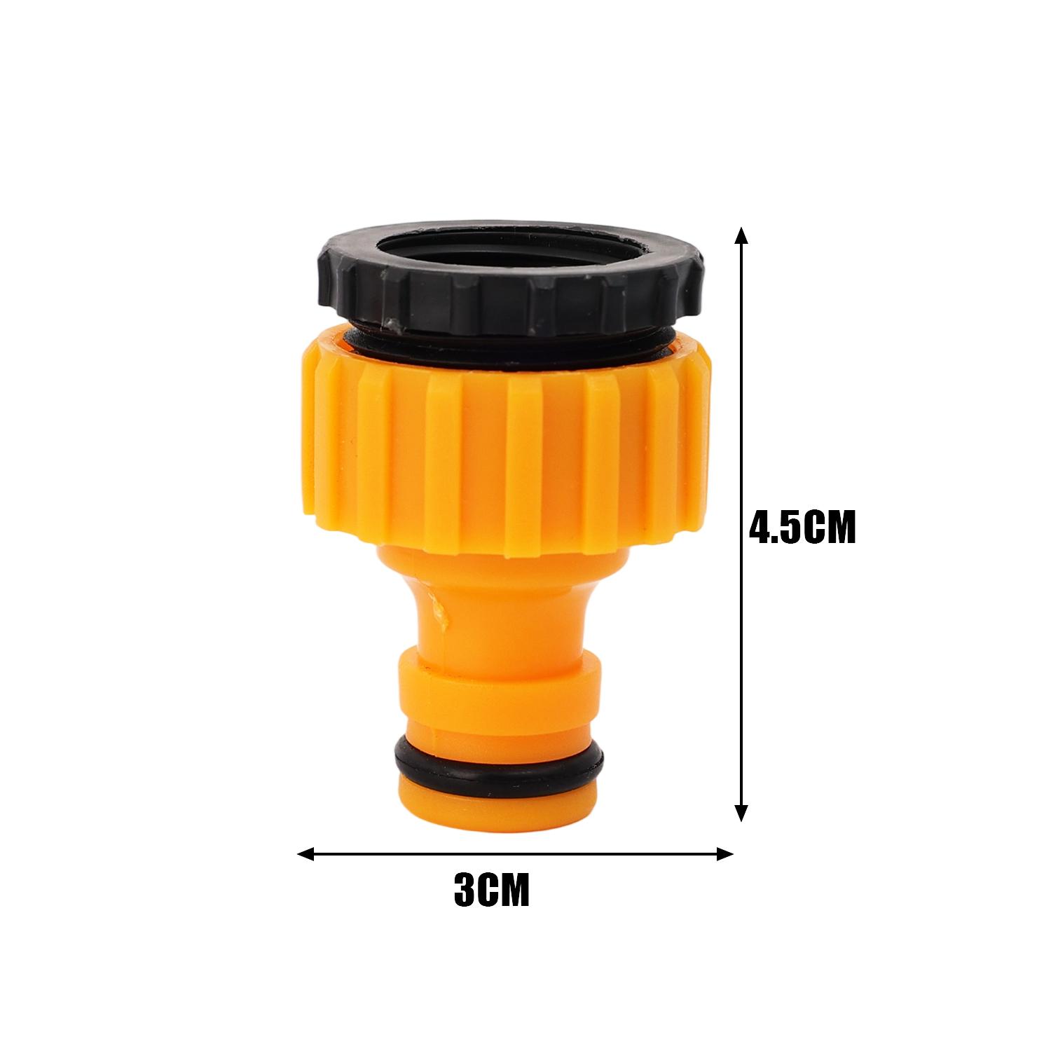 

20/1Pcs Quick Connector Nipple Gardening Tap Water Pipe Quick Connect Repair Fitting Watering Tool for Hose Pipe Tube Adapter 1PC