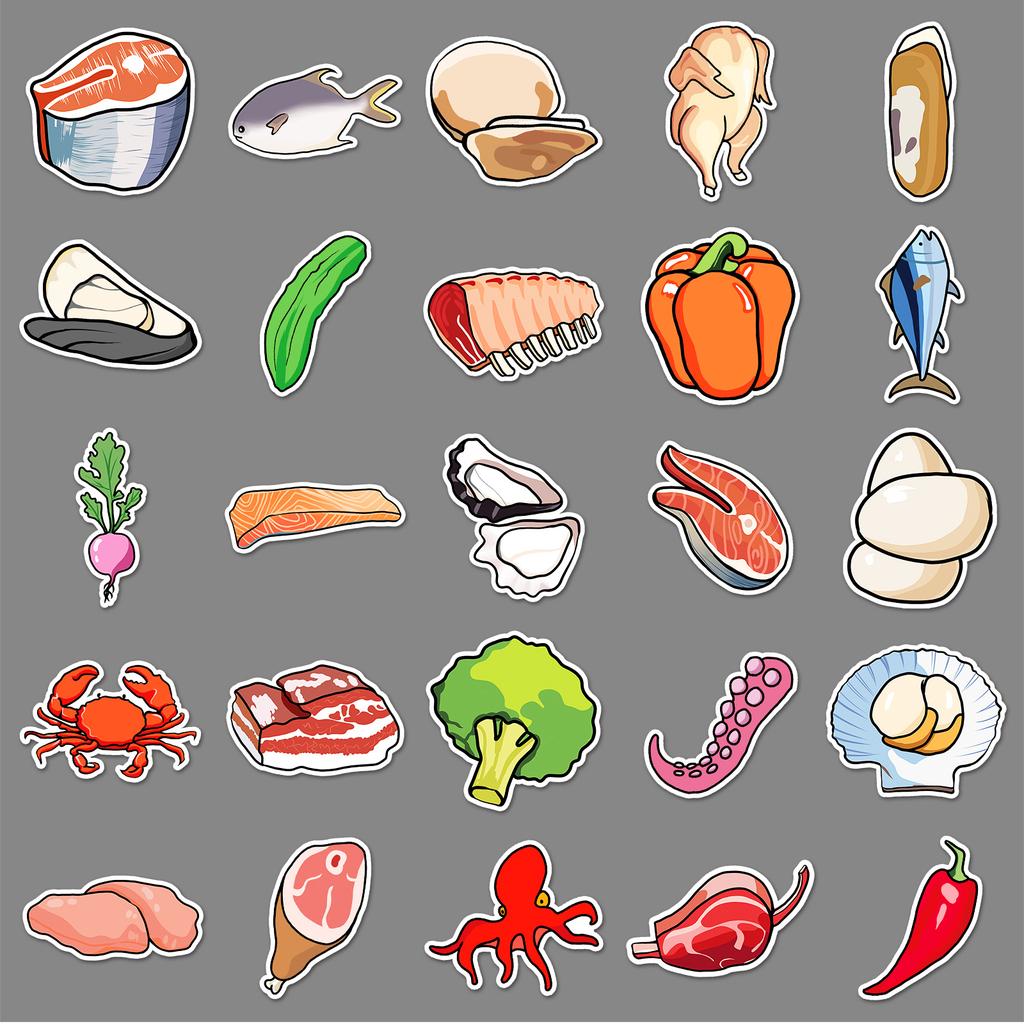 50 Frische Graffiti Personalisierte Kreative Cartoon Kinder Goo-Karten DIY Handyhüllen Koffer Aufkleber Wasserdicht