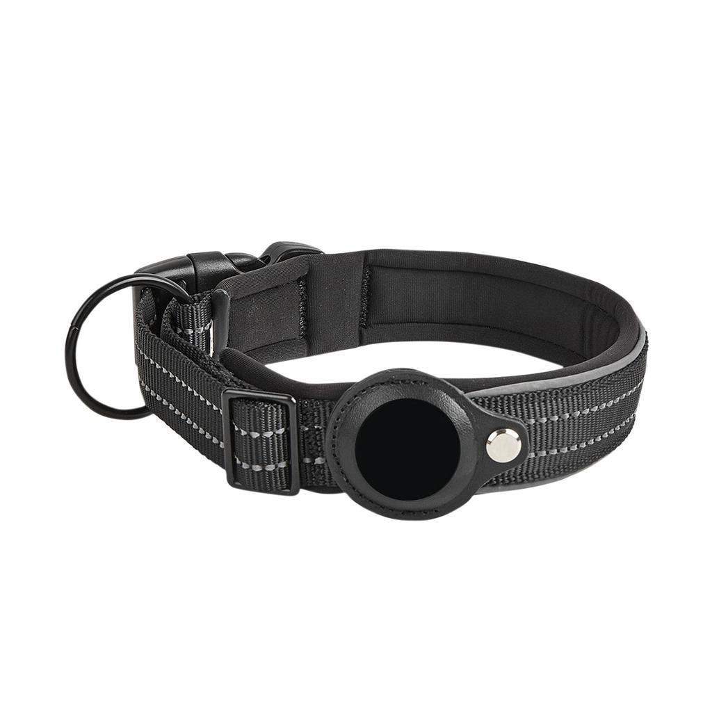 Reflective Dog Positioning Collar GPS Medium And Large Dog Non-strangle Neck Ring Pet Tracking -lost Collar Traction Rope