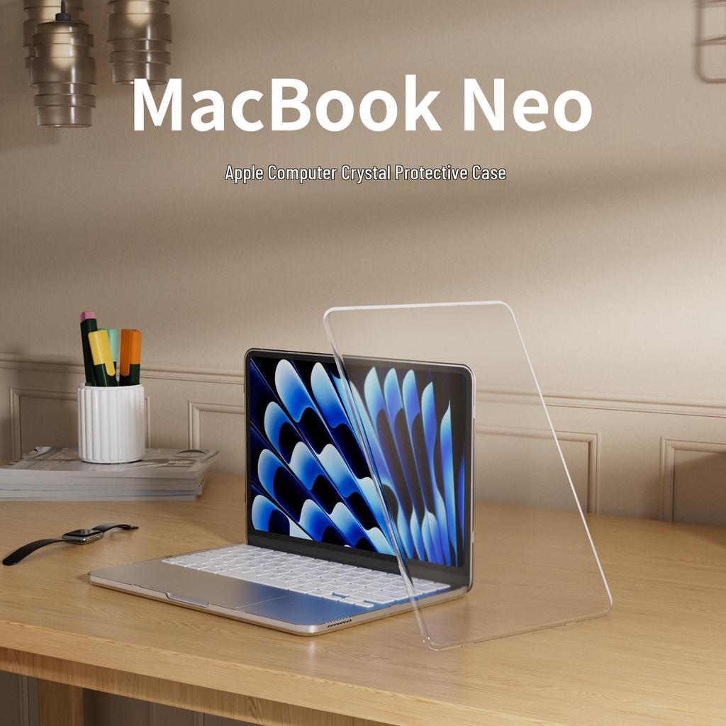 MacBook Neo Transparente Kristall Schutzhülle