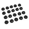40 Pack Car Trunk Storage Net Hooks Versatile Round Trailer Net Hook with Screws Double Sided Adhesive Pad for Trailer