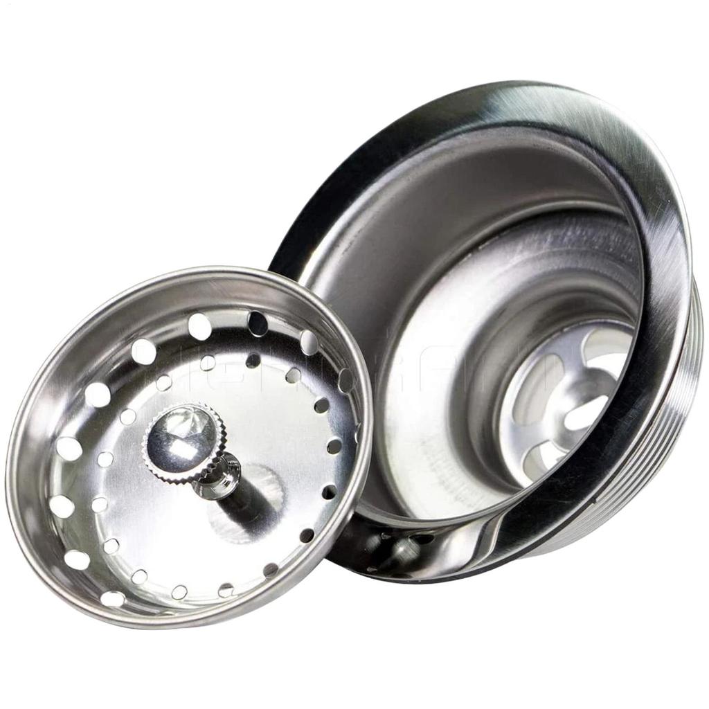 Spülbeckenablaufsieb Edelstahl Küchenspülbecken Sieb Verstopfungsstopper Stopfen Ablaufgarnitur Für Abfall Essensreste Müll