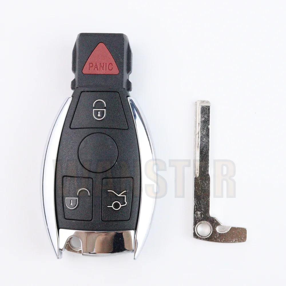 Custodia Guscio Chiave Auto 2 3 4 Pulsanti Per Mercedes Benz W210 W212 E63 W202 W207 Classe A/C/E/S W203 W204 W205 W211 W221 W222