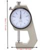 Pointer Display Thickness Micrometer 0-20mm Range Portable Thickness Meter  For Metals