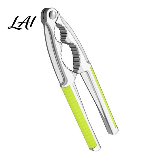 Heavy Duty Nutcracker Nut Crackers for All Nuts Pecan Durable Shelling Tool Walnuts Multi-purpose Seafood Shell Opener with Non-Slip Handle Hard