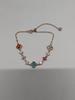 Zircon Four-leaf Flower Bracelet Temperament Versatile Light Luxury Bracelet Niche Fashion Personalized Jewelry