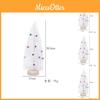 Beautifully Crafted White Bell Mini Christmas Tree 15cm 20cm And More For Holiday Cheer