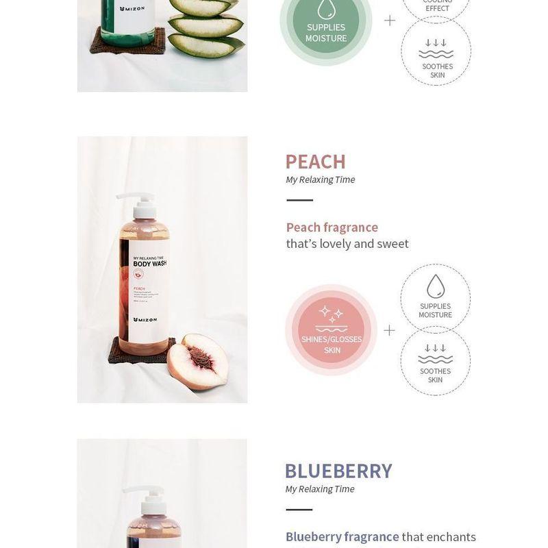MIZON - My Relaxing Time Body Wash - 5 Types
