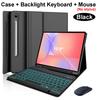 Case for Samsung Galaxy Tab S10 Lite 5G 10.9 Inch, Bluetooth Keyboard Cover for Galaxy Tab S10 Lite 10.9 SM-X400/X406B