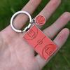 Basketball Soccer Keychain for Sports Souvenir Fan Gift Board Game Metal Toy