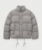 Satur Lauren Puffer Duck Down Padded Jacket Grey