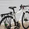 GORIX Rear Carrier for Bicycles - Lightweight, Durable, Aluminum, 26-inch, Spring-loaded, Easy Installation. (GRR933)