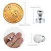 10pcs Magnetic Pins Neodymium Magnetic Thumbtacks for Whiteboard Cone Super Strong Fridge Pushpin Magnets Home Storage Tools