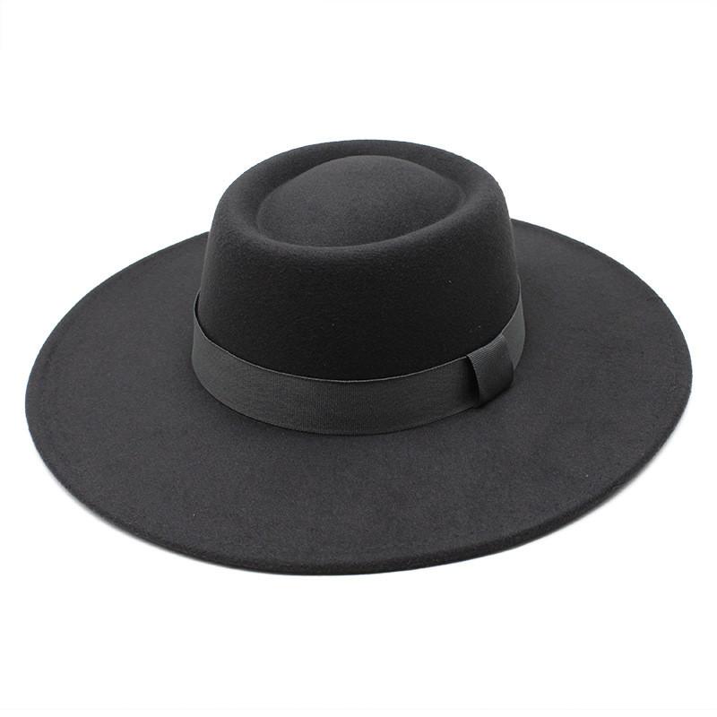 Wool Felt Bowler Hat For Men Women With Wide Brim Sun Protection And Breathability