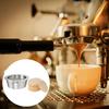 Stainless Steel Permanent Coffee Filter Set Includes 100 Disposable Paper Filters Suitable for Home or Travel Use