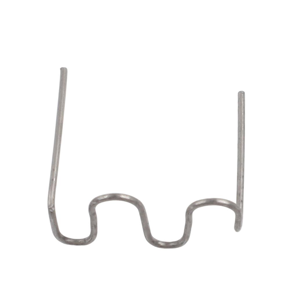 300/1000pcs Wave Staples For Car Bumper Bodywork Plastic Stapler Repair Kit 0.6/0.8mm Pre-cut Wave Staples Soldering Tools