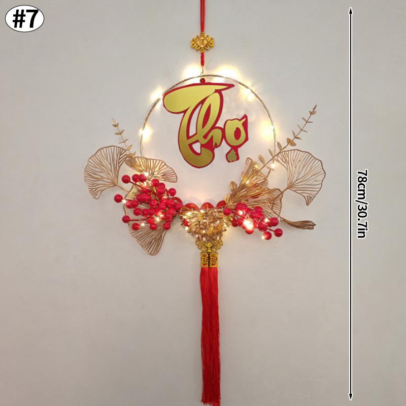 Vietnamese Spring Festival Tassels  Window Door Hanging Ornament  Vietnam Wall Pendant 2026 New Year  Decor