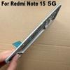 Für Xiaomi Redmi Note 15 4G 5G Mittelrahmen Frontblende LCD-Halter Rückplatte Gehäuse Ersatz