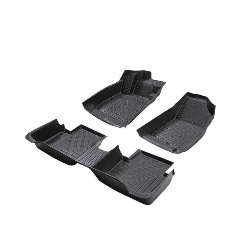 Galaxy E8 Wear-Resistant TPE Car Floor Mats with Double Layer Protection