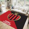 OGC Nice FC Design Crystal Velvet Carpet Cozy Non?Slip Printed Rug For Bedroom Living Room Entrance