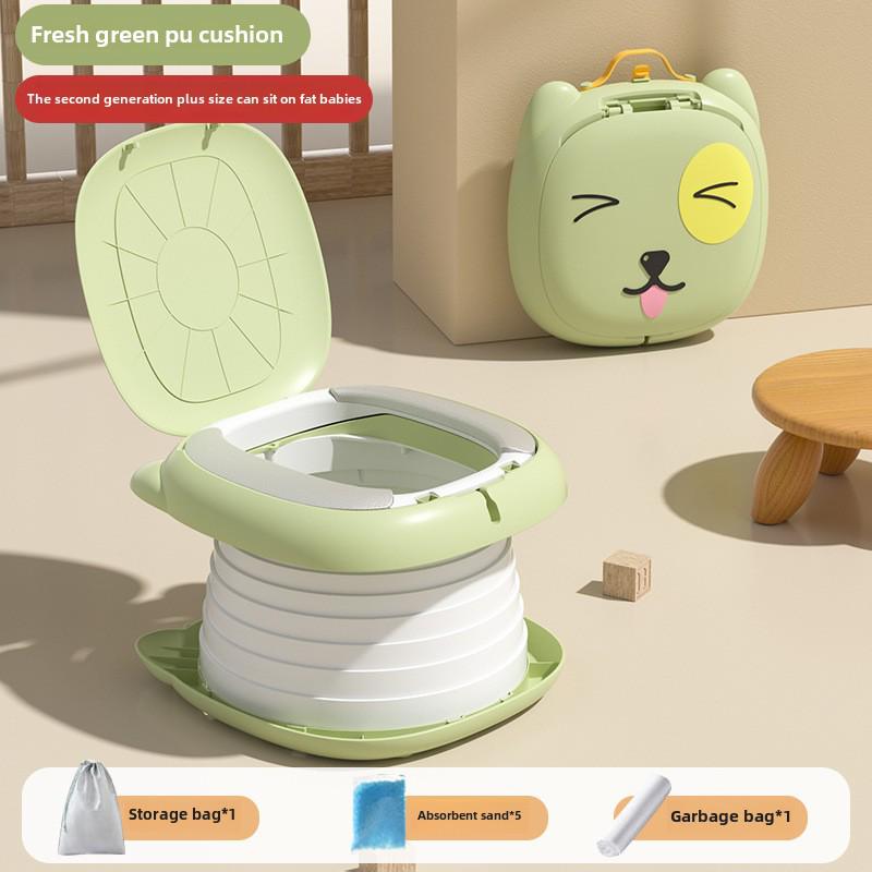 

Портативный детский дорожный туалет: Складной горшок для кемпинга и чрезвычайных ситуаций