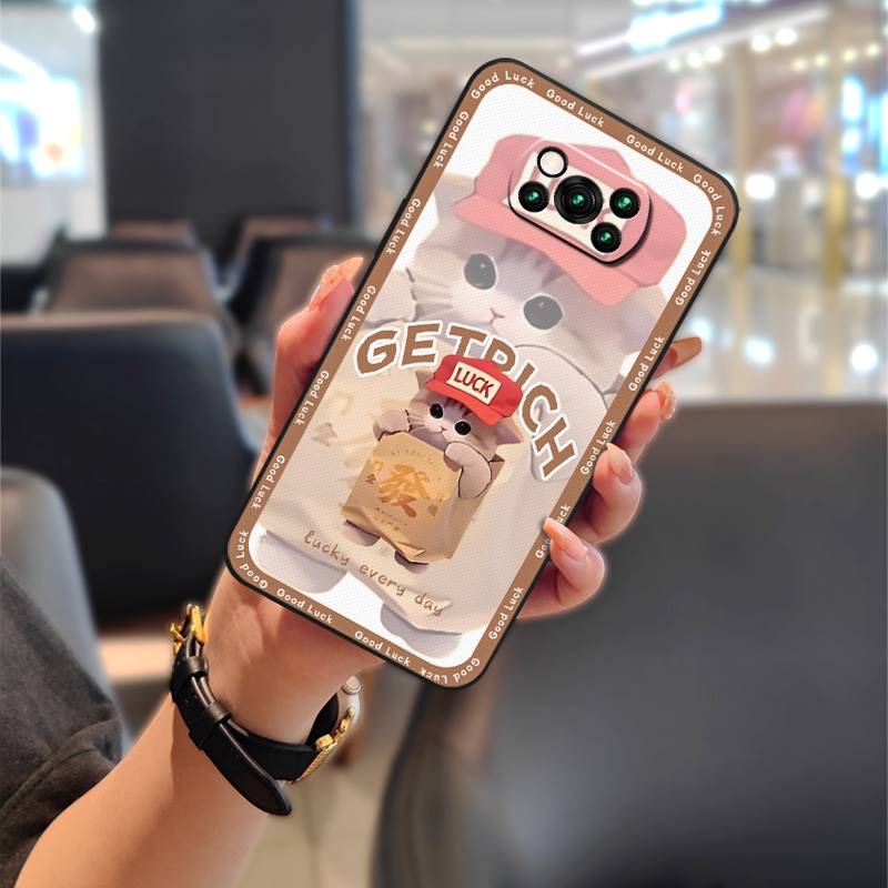 Pár TPU pouzdro na telefon pro Xiaomi Poco X3 NFC/X3 Pro Silikonové měkké pouzdro Prachotěsné Nárazuvzdorné Proti nárazu Zadní kryt Roztomilý