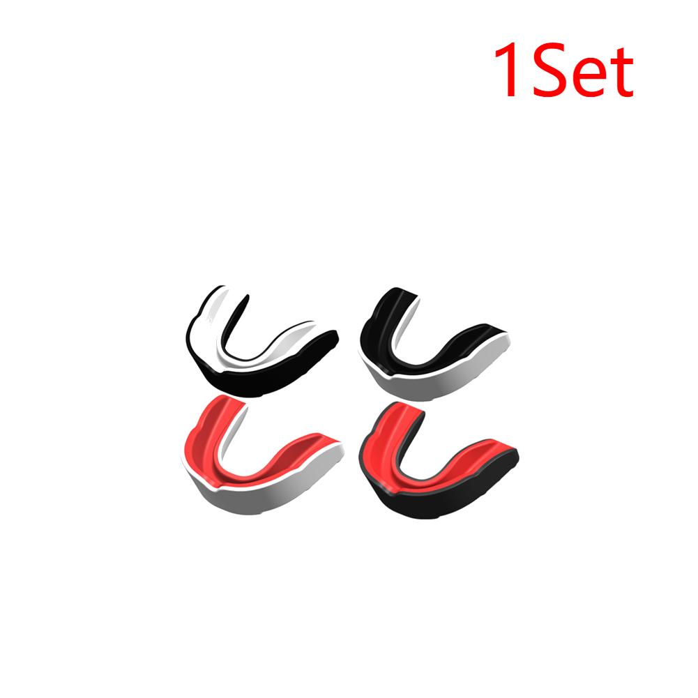 1-5 комплектов Спортивный боксерский капу для защиты челюсти и десен для контактных видов спорта Футбол Борьба Хоккей Лакросс Бокс