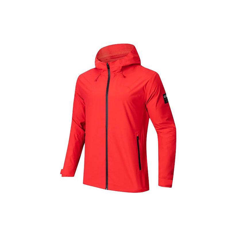 Anta Comprehensive Training Collection Outdoor Collection Waterproof And Windproof Windbreaker Jacket Men s Classic Red 152417635-5 XL