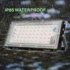 50W LED RGB Flood Light Lamp AC 220V Outdoor Floodlight IP65 Waterproof Reflector Led Spotlight  Red Green Blue Garden Lighting