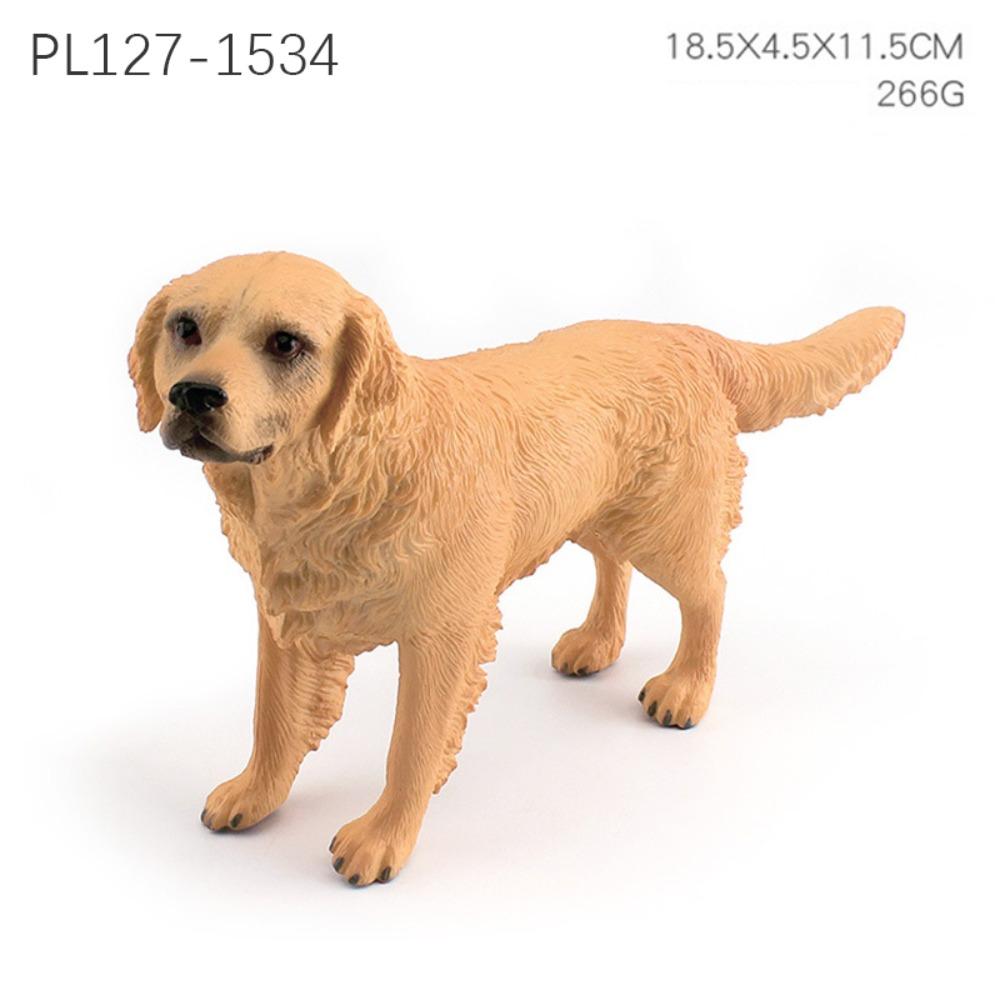 Exquisite PVC Farm Dogs Model Teddy Dog Shiba Inu Corgi Lifelike Realistic Pet Figurines Puppy Action Figures Desktop Ornament