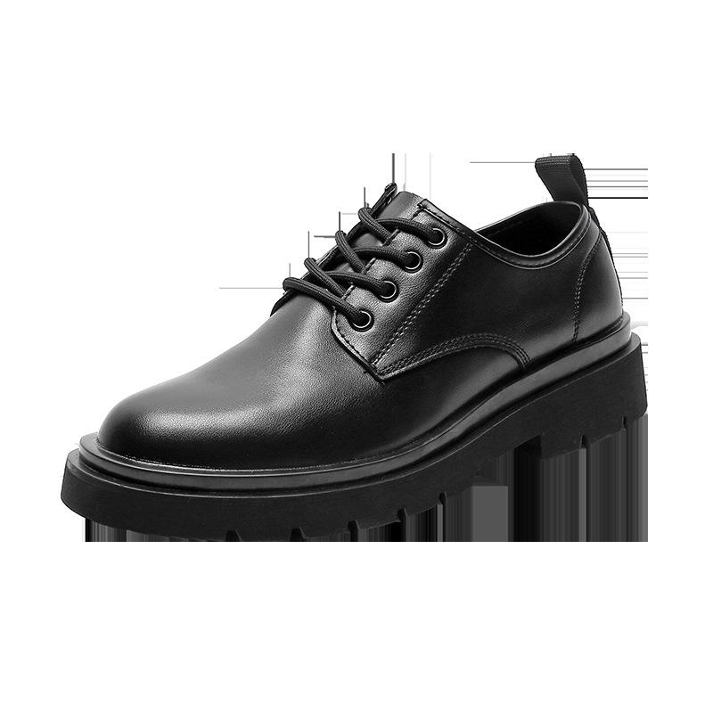 Large Size Men'S Business Casual Leather Shoes 45 Korean Version Of Trendy British Dress Groom Wedding Shoes 46 Shoes