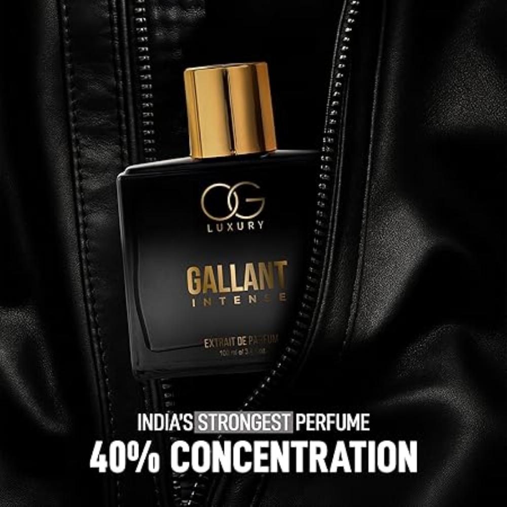 Luxury India's Strongest Gallant Intense Extrait De Parfum for men, luxury perfume for Special Occasions & Gifting, 100ML