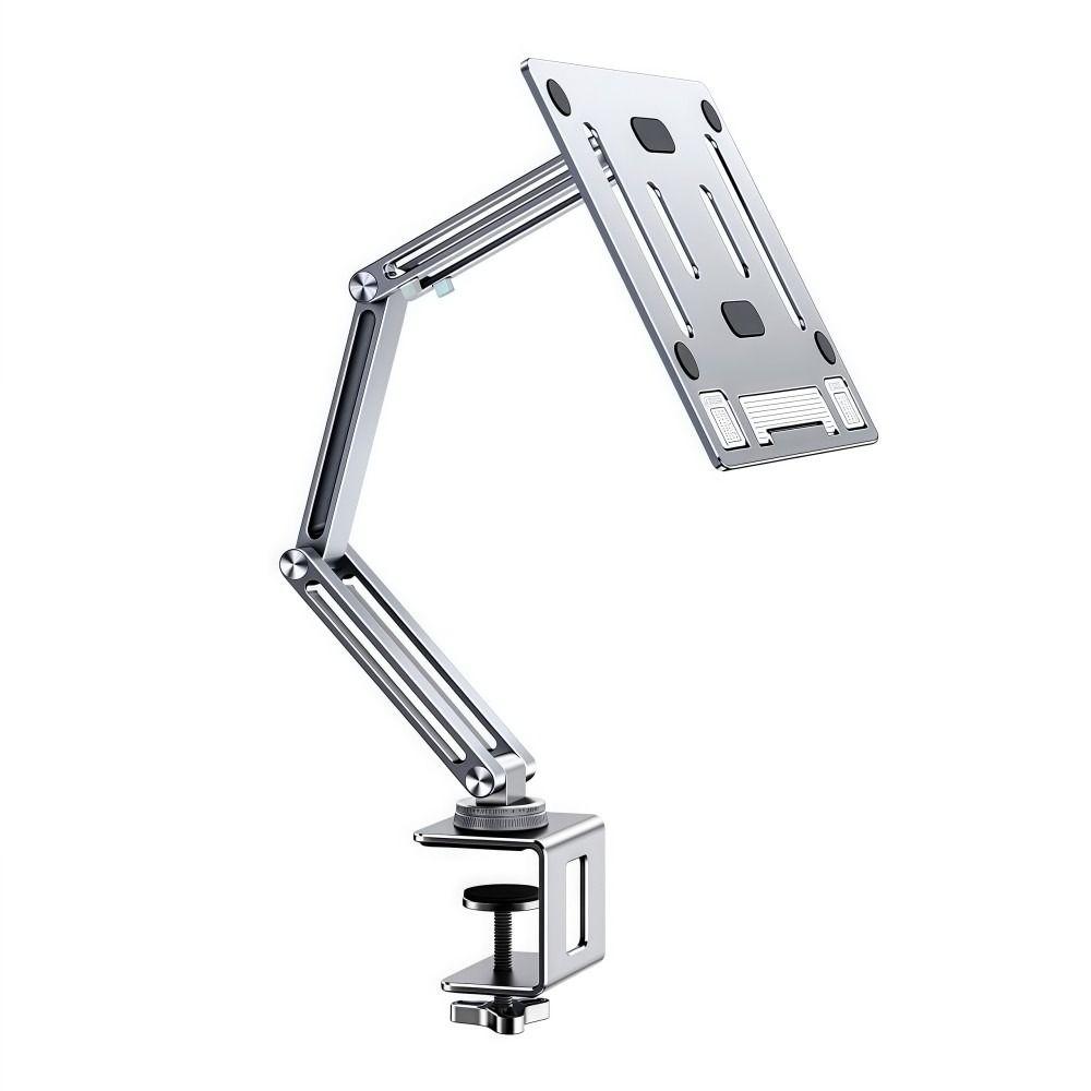 360°Rotatable Laptop Stand Single Arm Tablet Holder Laptop Desk Mount  For 17"Inches Notebook