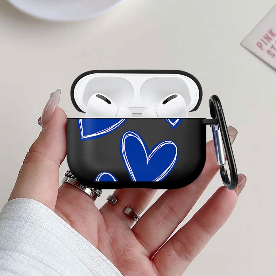 Creative Love Heart Case For Airpods Pro 3 2 1 4 Pro2 Pro3 Earphone Cases Cover