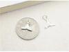 Jiudai S925 Sterling Silver Mermaid Tail Charm Necklace & Bracelet Beads