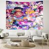 KPop Demon Hunters Print Tapestry - Portable Wall Decor Cloth, for Home, Dorm, Travel, Bedroom, Living Room - Ideal Birthday Housewarming Gift
