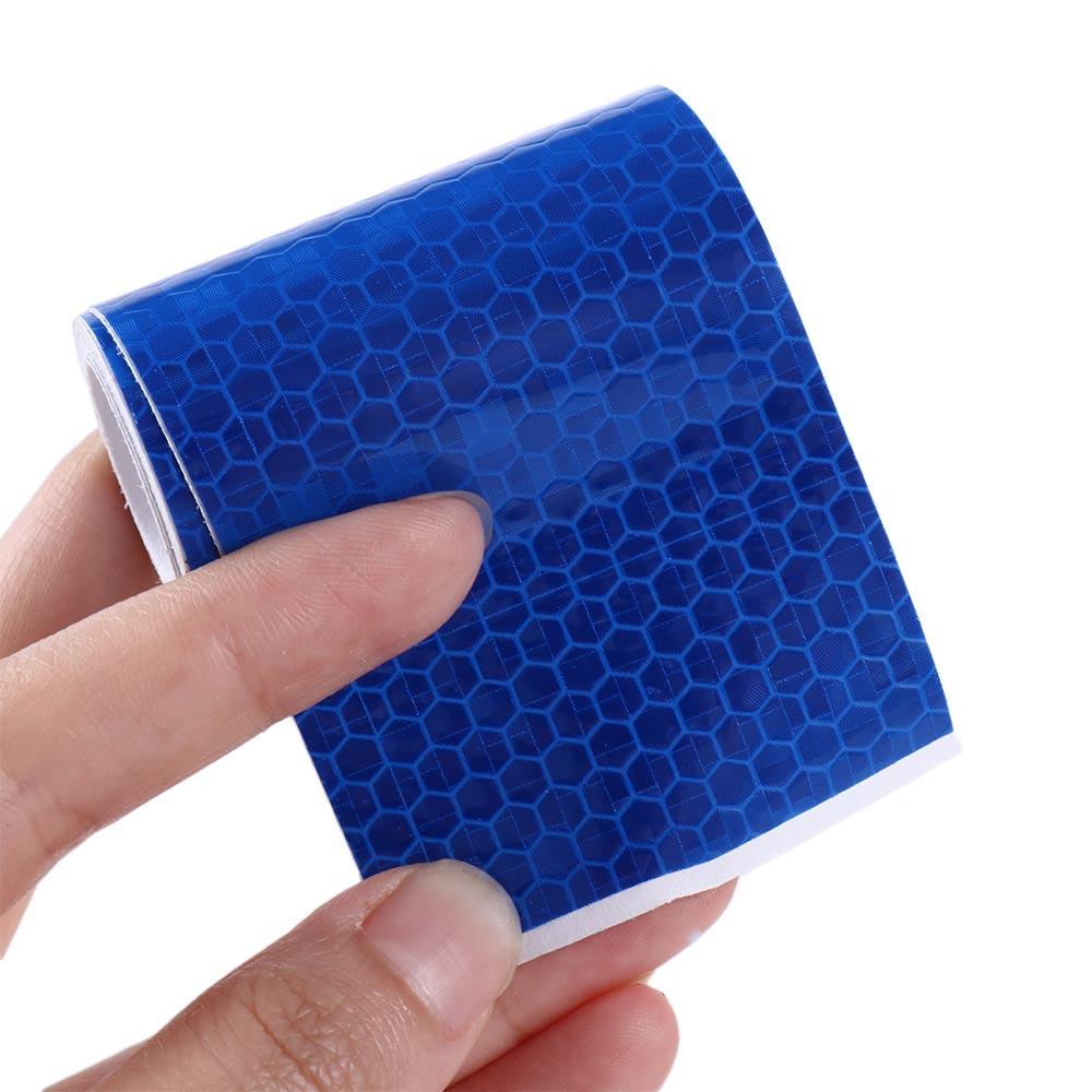 5*100cm Car Decal Safety Warning Tape Self Adhesive Reflective Strip Sticker Motorcycle Film