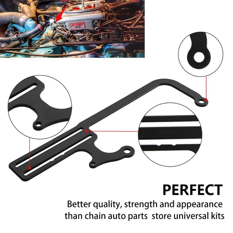 Suporte de montagem de cabo de acelerador de carburador para transmissão automática TV Cable Car Cable Mounting Kit 304147 para 700R4