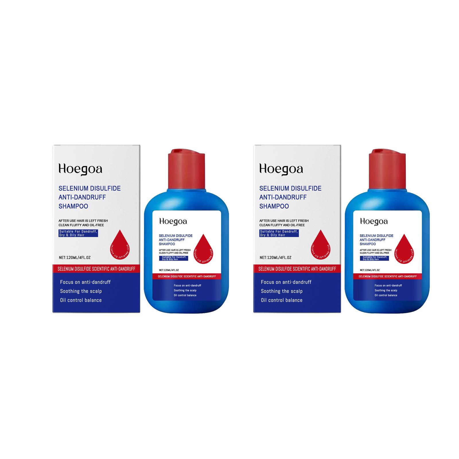 

Шампунь із сульфідом селену: Глибоке очищення 120mlx2