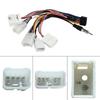 Auto Stereo Wiring Harness Connectors For Toyota Radio Install Cable Plugs