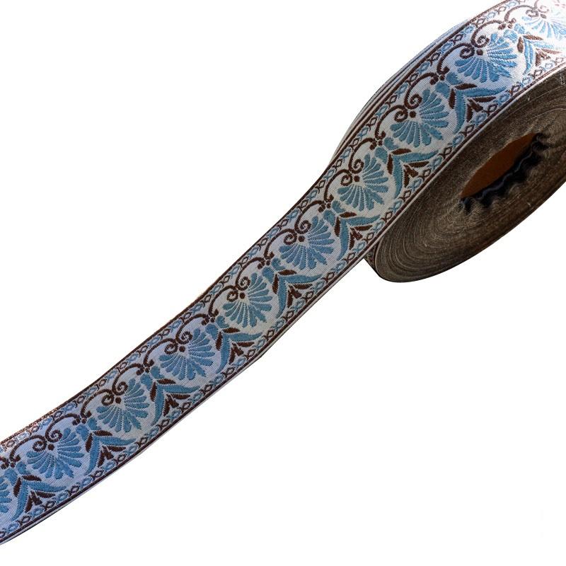 

35/60mm Width Polyester Ethnic Embroidery Lace Trim Vintage Fabric Ribbon DIY Clothes Bag Curtain Sewing Crafts Accessory width 3.5cm