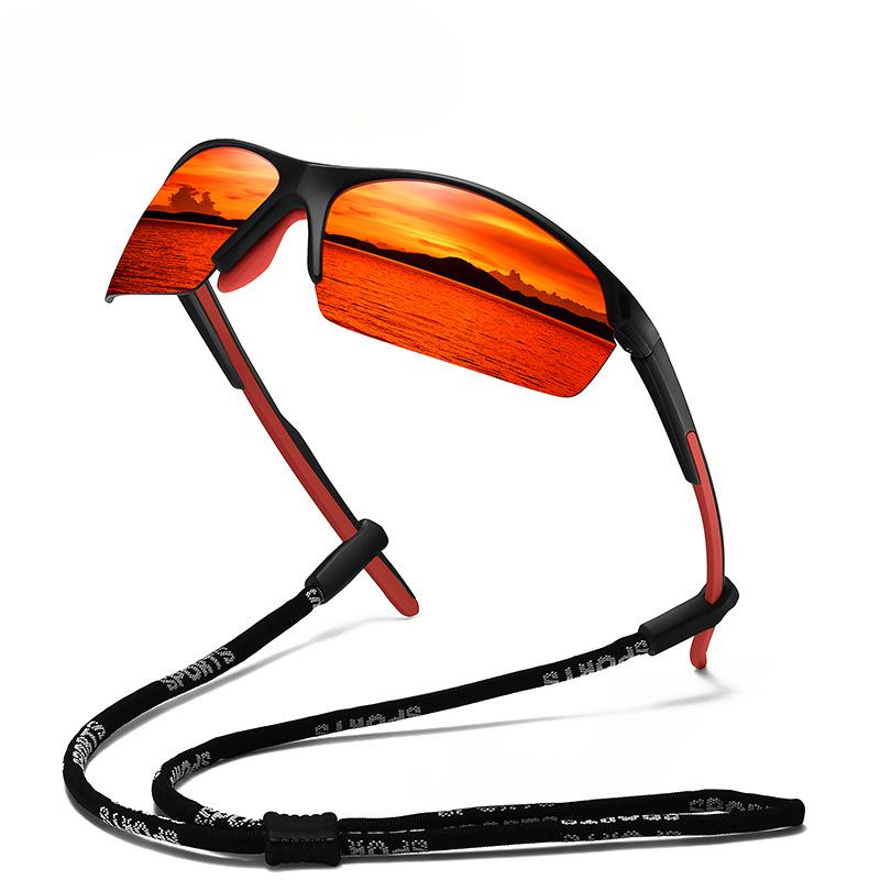 Polarized Sunglasses New Glasses Half Frame Outdoor Sports Sunglasses Cycling Sunglasses