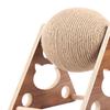 Sisal Cat Scratch Ball, Scratching Toy, Wear-resistant Interactive Pet Toy